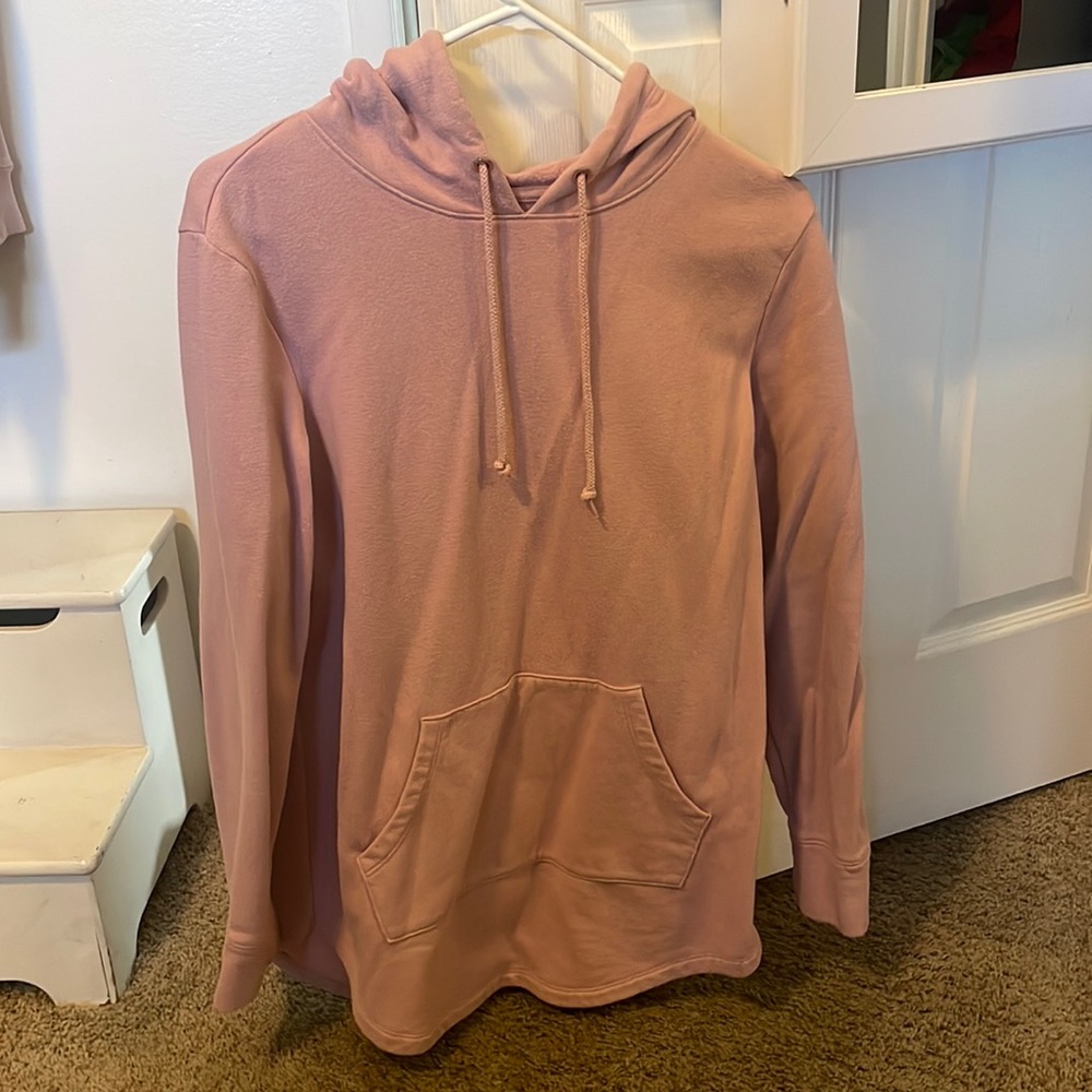 Xersion light pink hoodie